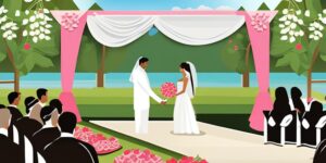 Ceremonia de boda al aire libre