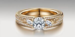Dos anillos entrelazados, símbolo de compromiso matrimonial