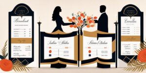Lista de invitados boda con nombres y detalles personales