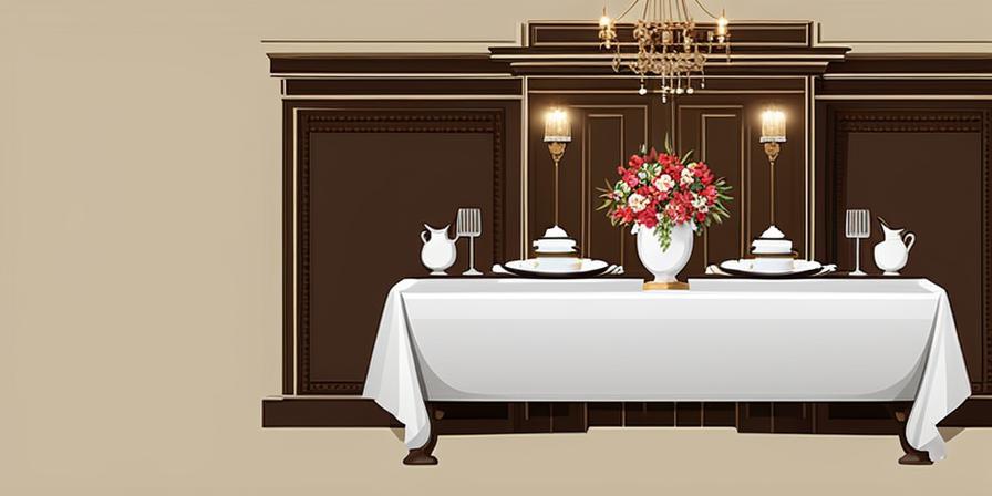 Mesa de banquetes con platos exquisitos