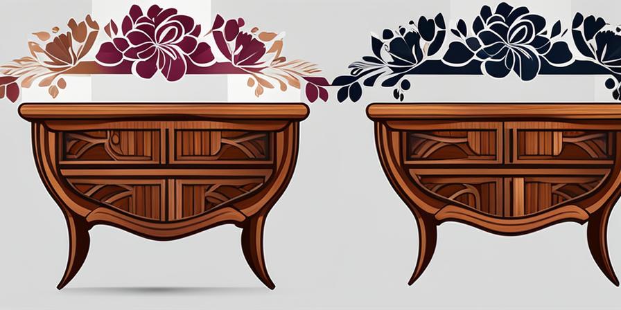 Mesa de madera con encantador arreglo floral